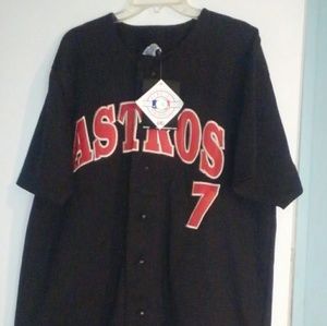 Astros True Fan Baseball Jersey Biggilo Medium